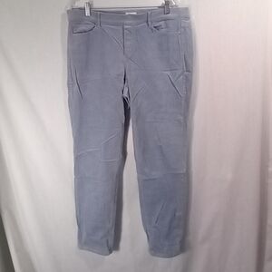 🪴J. Jill Lg. Light Blue Straight Leg Corduroy Pants